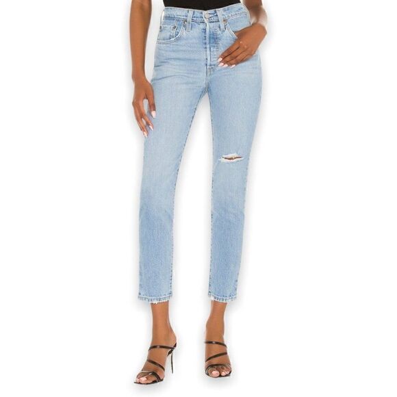 Levi’s 501 Skinny Jeans 28x32 - Picture 2 of 11